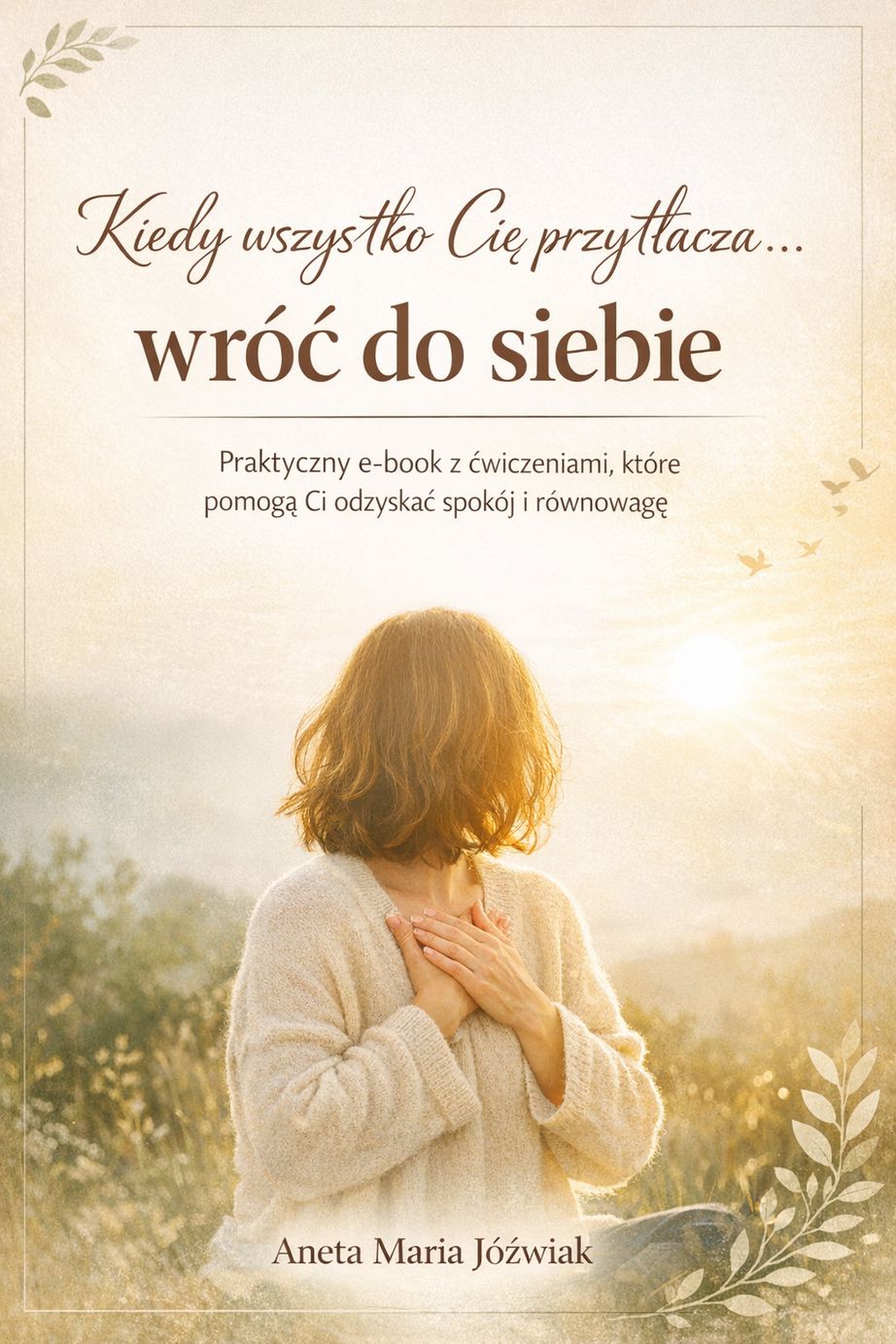 „Kiedy wszystko Cię przytłacza… wróć do siebie”